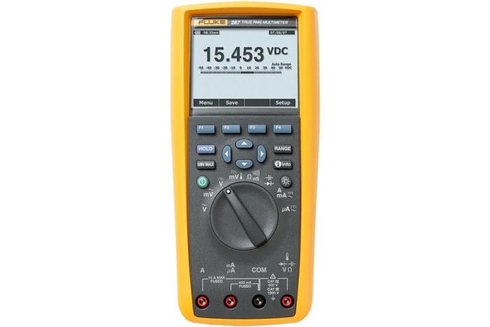 Fluke 287 True-rms Electronics Logging Multimeter with TrendCapture